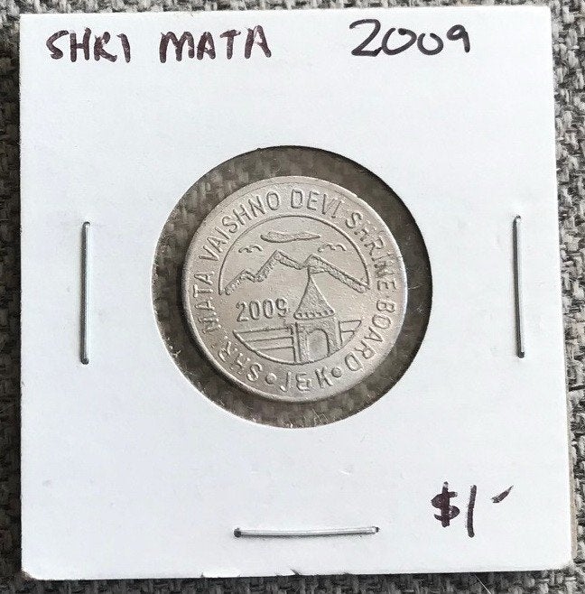 India - Shri Mata Token^, Verzenden, Overige materialen, Buitenland