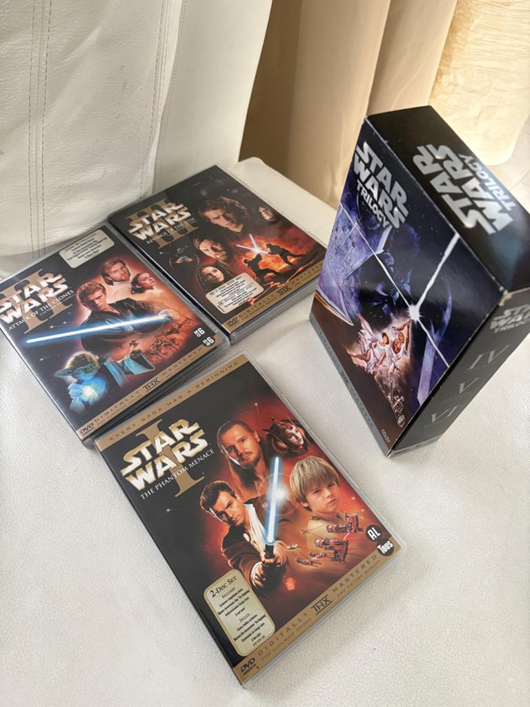 Star Wars DVD Collectie: Episodes I, II, III en IV, V, VI, Gebruikt, Boxset, Ophalen of Verzenden, Science Fiction