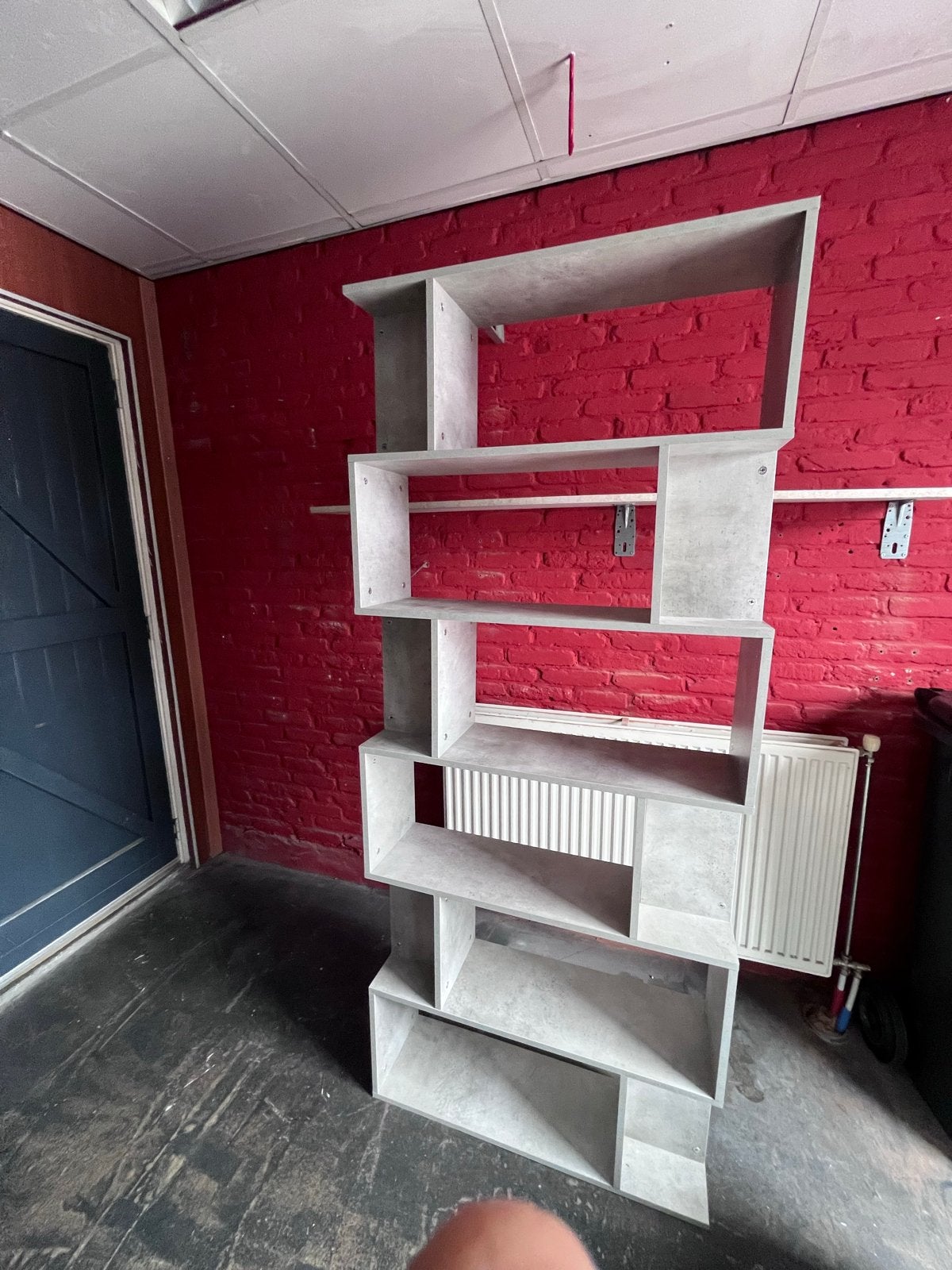 Boekenkast - Zo goed als nieuw - 195cm hoog, Ophalen, Zo goed als nieuw, Met plank(en), 150 tot 200 cm