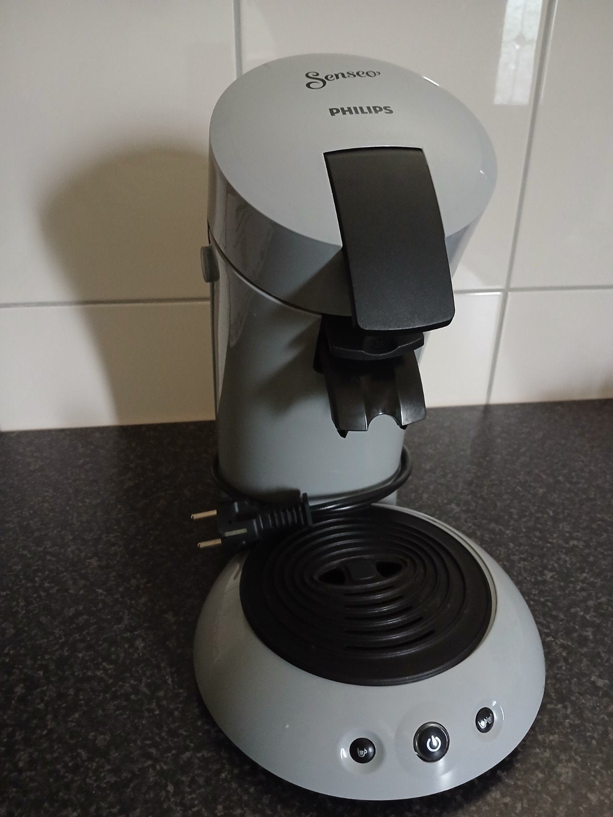 Philips Senseo HD6553 Koffiepadapparaat - Grijs, Ophalen, Gebruikt, Koffiemachine, 1 kopje
