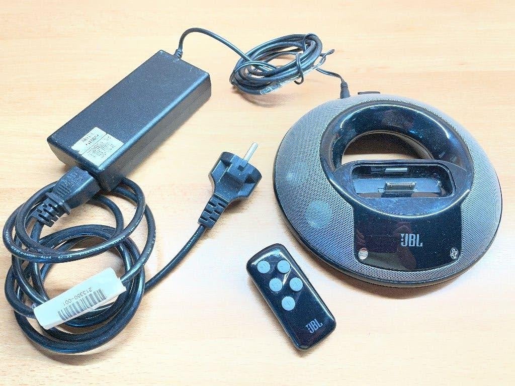 Complete JBL On Stage II Speakerdock voor iPod/iPhone, Gebruikt, JBL, Overige typen, Ophalen of Verzenden