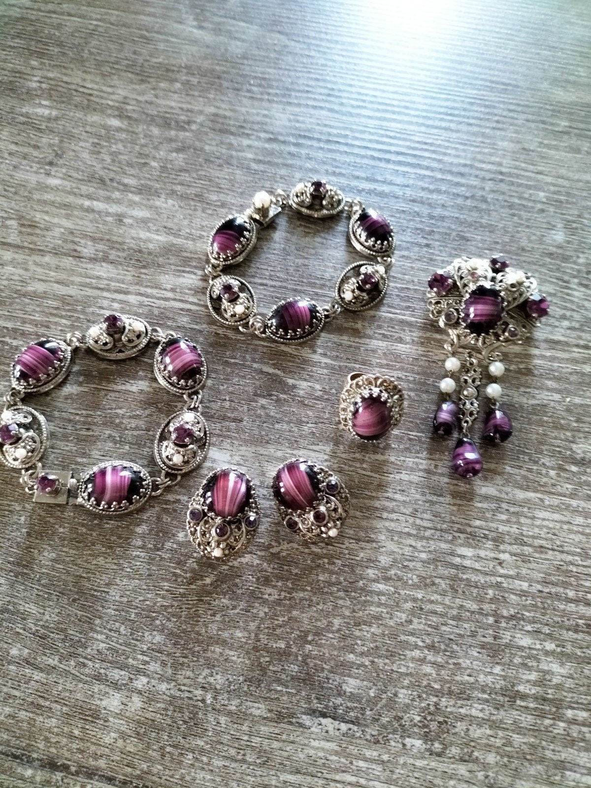 Prachtige vintage West Germany sieraden, Verzenden, Overige materialen, Armband