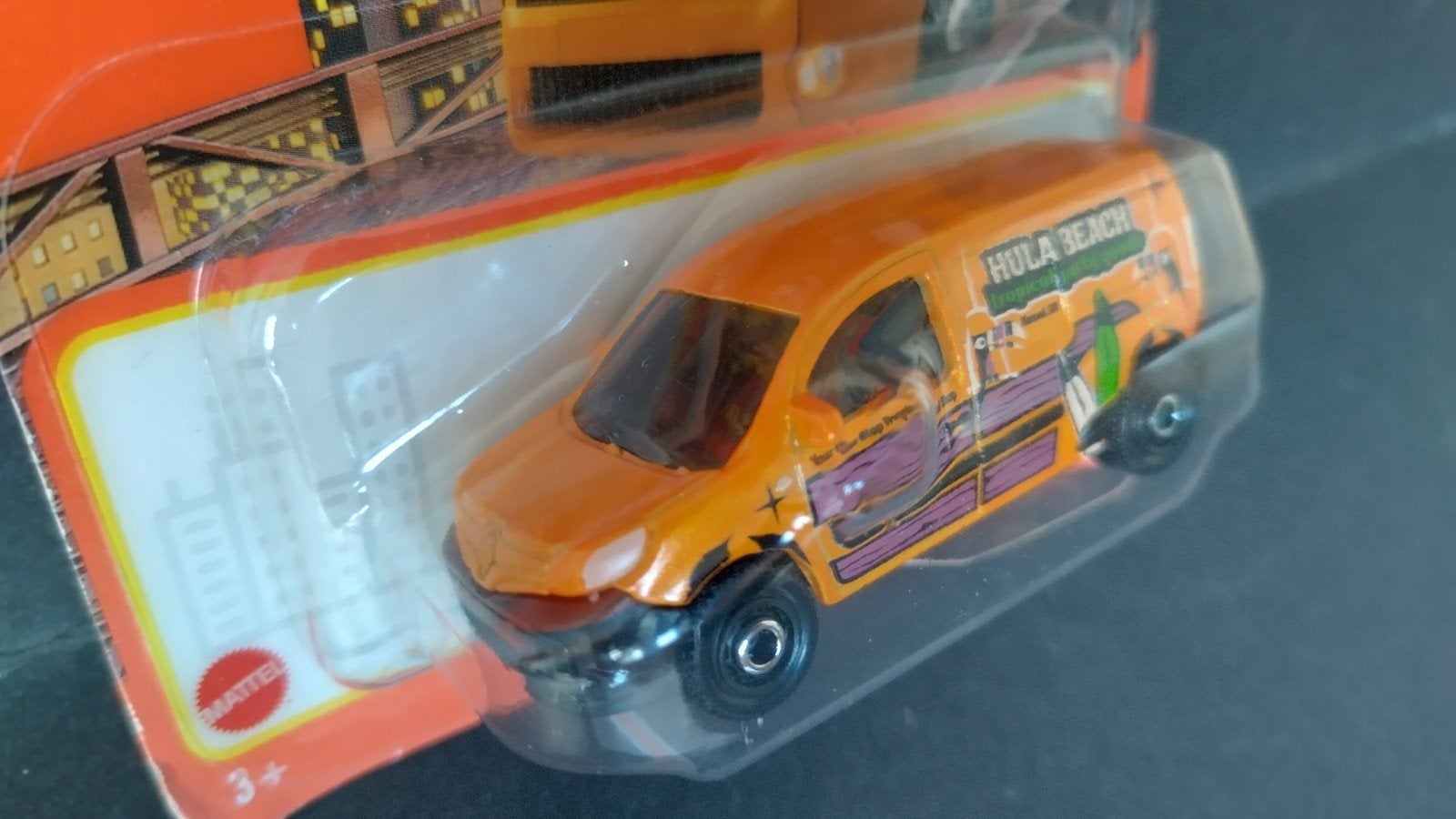 Renault Kangoo Orange 1:64 3inch Matchbox Pol, Auto, ., Nieuw, Ophalen of Verzenden