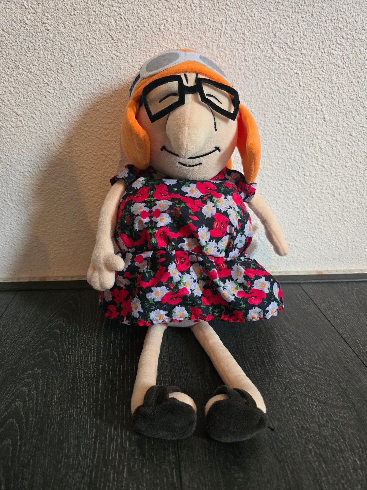 tante Rikie knuffel zwarte cross, Ophalen of Verzenden, Zo goed als nieuw, Overige typen