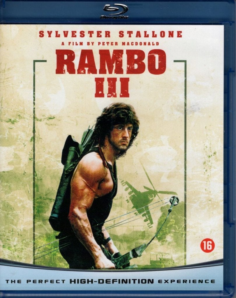 Rambo 3 (1988, Sylvester Stallone) - Nederlandse uitgave, Verzenden, Actie, Hogehilweg 6 , 1101CC Amsterdam, Nederland, Zo goed als nieuw
