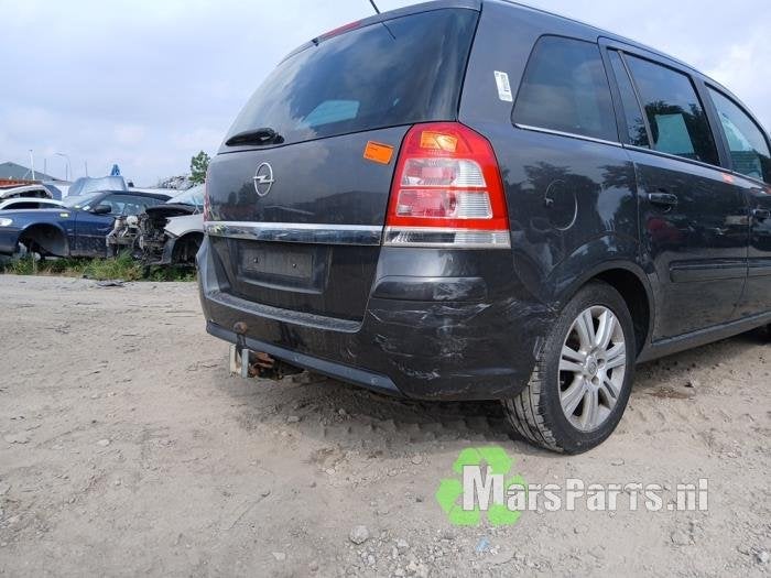 Achterbumper van een Opel Zafira, Gebruikt, -, -, Opel