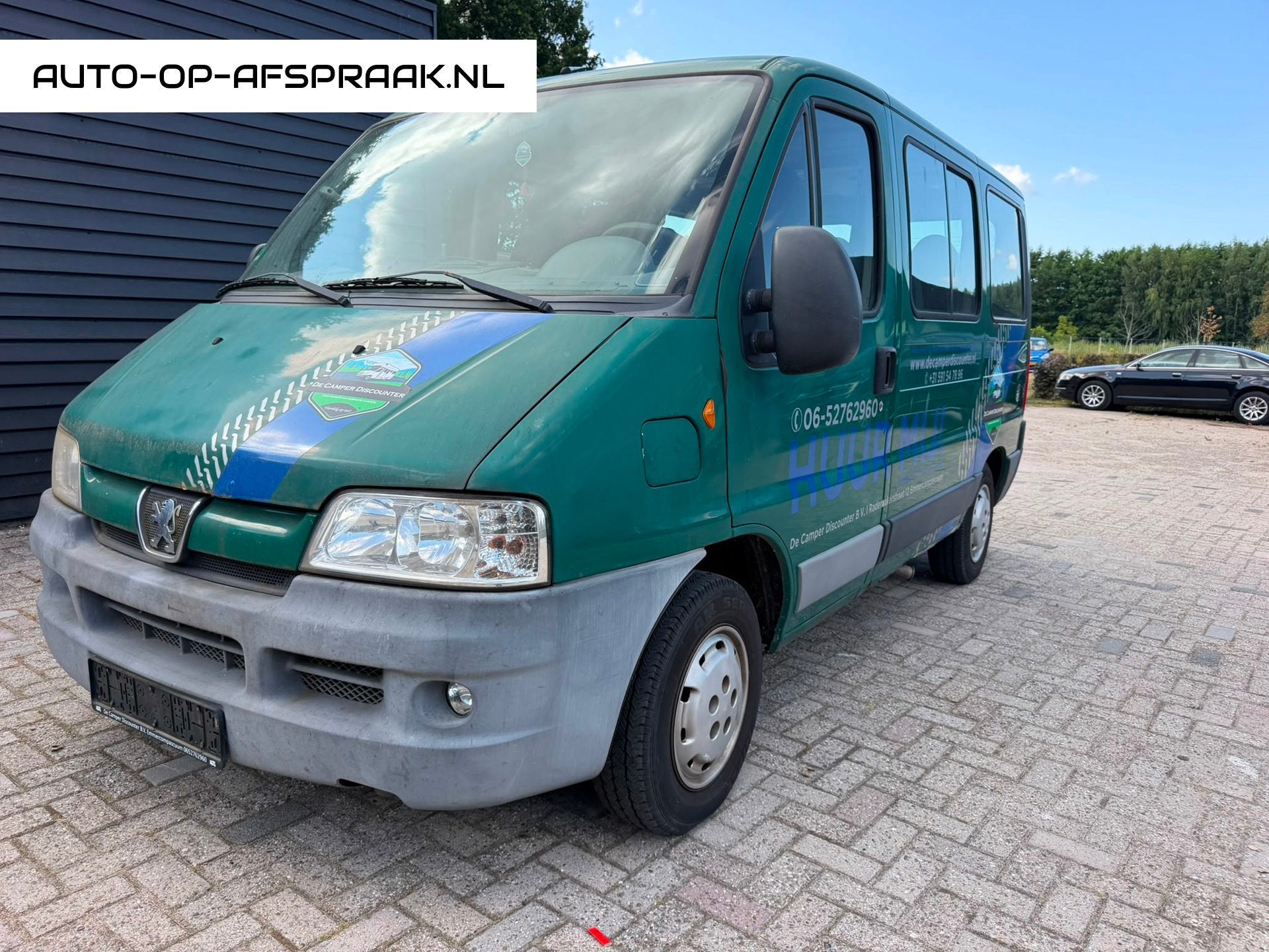 Peugeot Boxer BENZINE 9 PERSOONS Nieuwe APK Cruise Control T, Auto's, Voorwielaandrijving, Stof, Gebruikt, 2000 kg