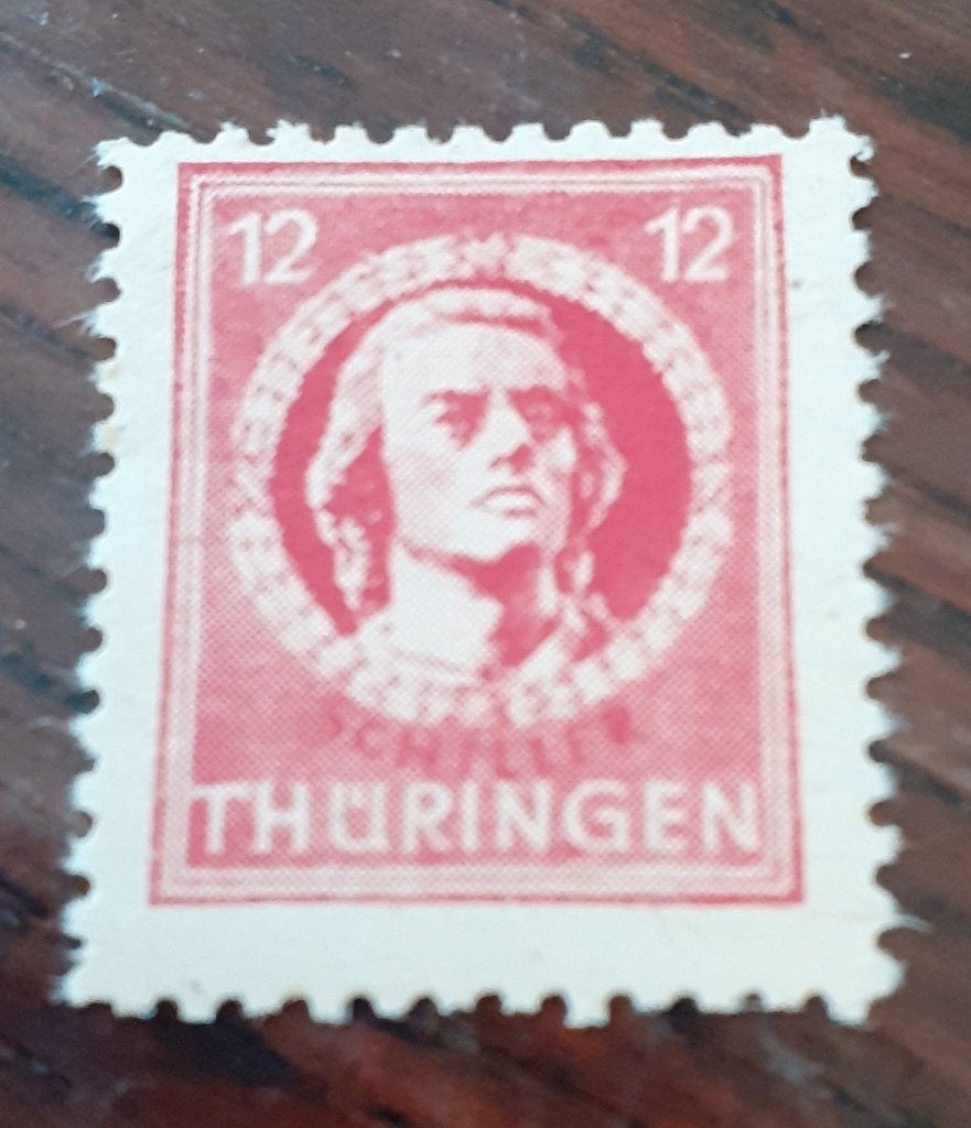 Russ.zone, Thüringen, mi 97AY, pf, bieden vanaf € 0,20, Verzenden, Overige periodes, Postfris