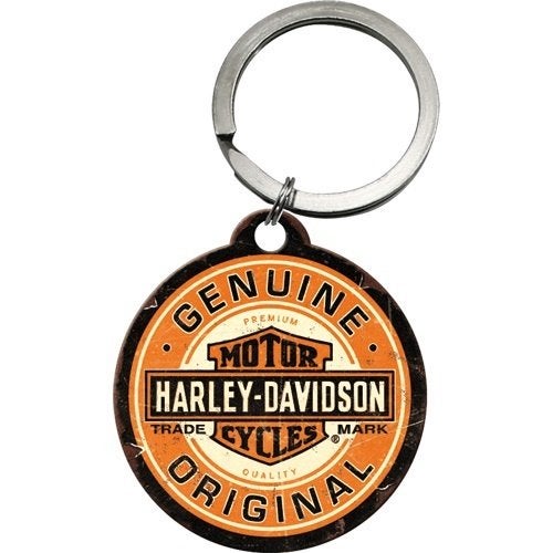 Harley Davidson Genuine reclame sleutelhanger keychain, Ophalen of Verzenden, Nieuw, Auto's