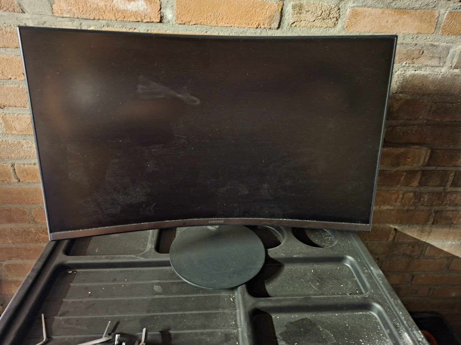 SAMSUNG Curved, 27inch, 1080p, 60HZ Monitor, Computers en Software, Monitoren, Ophalen, Curved, Full HD, Zo goed als nieuw