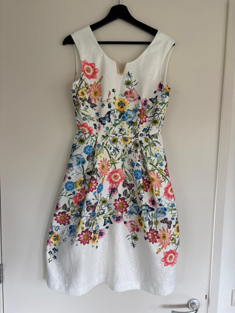 Supermooie Yumi jurk zomer cocktail maat M, Maat 38/40 (M), Ophalen of Verzenden, Zo goed als nieuw, Roze