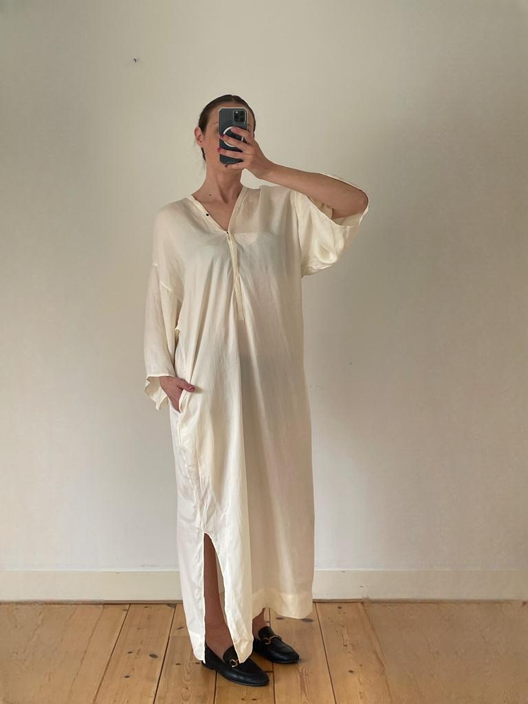 Humanoid oversized kimono dress maat S, Kleding | Dames, Maat 38/40 (M), Wit, Ophalen of Verzenden, Zo goed als nieuw