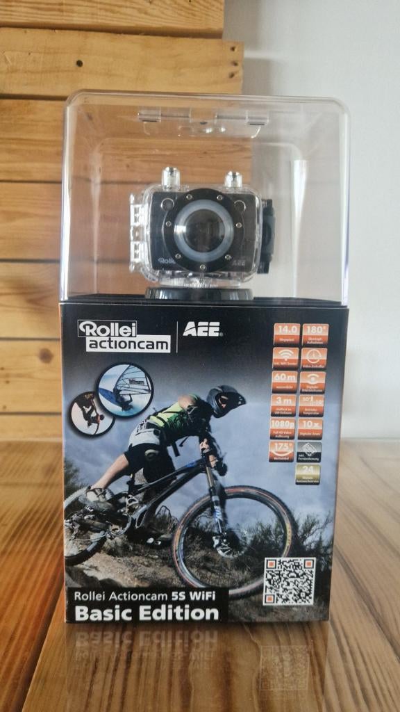Rollei Actioncam 5S WiFi Full HD met accessoires, Ophalen of Verzenden, Zo goed als nieuw, Rollei