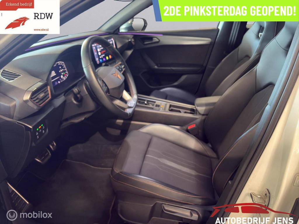 CUPRA Leon 1.4 e-Hybrid VZ 245PK|PDC|NAVI|APPLE CARPLAY, Auto's, Cupra, Gebruikt, 4 cilinders, Leon, Leder en Stof