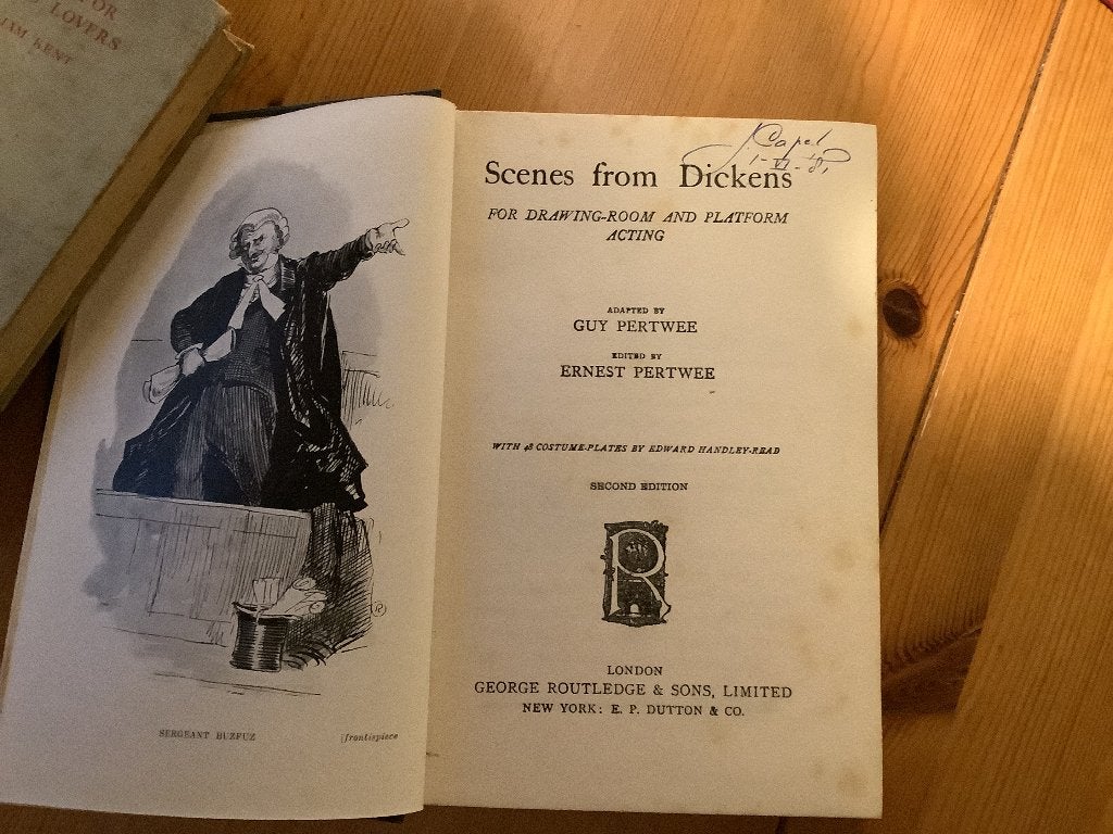 Charles Dickens/Pertwee, Scenes from Dickens, 1912, Antiek en Kunst, Ophalen of Verzenden, Charles Dickens