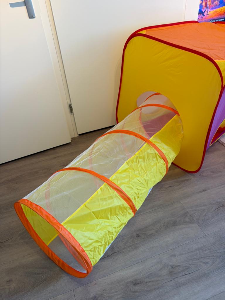 Speeltent met tunnel voor kinderen, Ophalen, Gebruikt