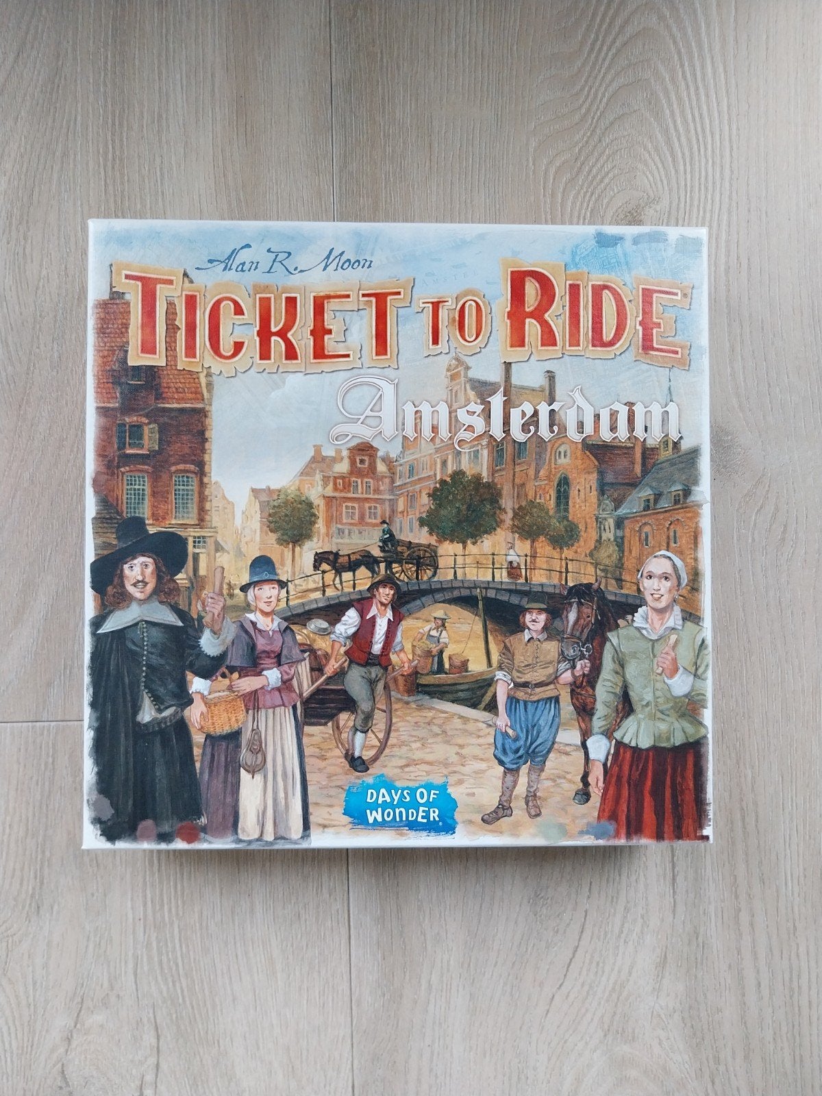 Ticket to Ride Amsterdam bordspel, Hobby en Vrije tijd, Drie of vier spelers, Ophalen of Verzenden, Zo goed als nieuw, Days of Wonder
