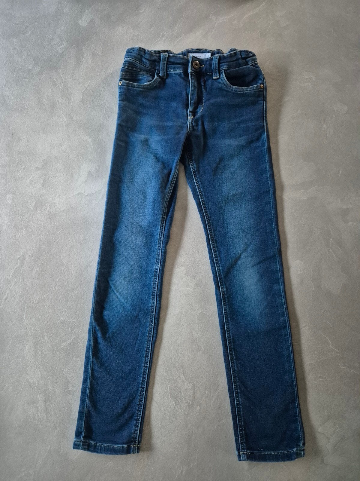 Name It spijkerbroek jeans jogdenim model Theo maat 140, Kinderen en Baby's, Broek, Ophalen of Verzenden, Zo goed als nieuw, Jongen