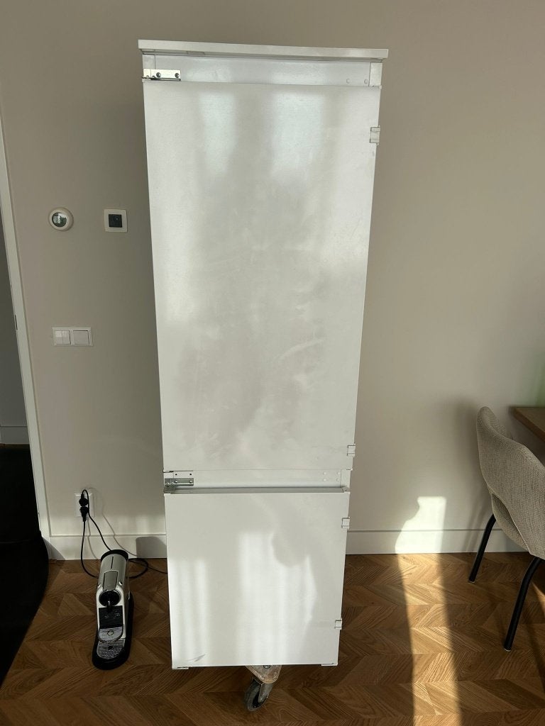 ATAG Koelvriescombi Inbouw - ks32178b/a01, Ophalen, Gebruikt, 200 liter of meer, Met aparte vriezer