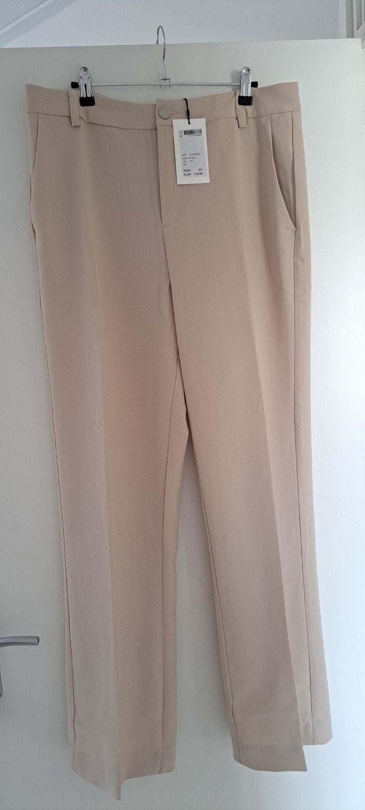 Nieuwe Purdey damesbroek maat 42, Beige, Maat 42/44 (L), Nieuw, Ophalen of Verzenden