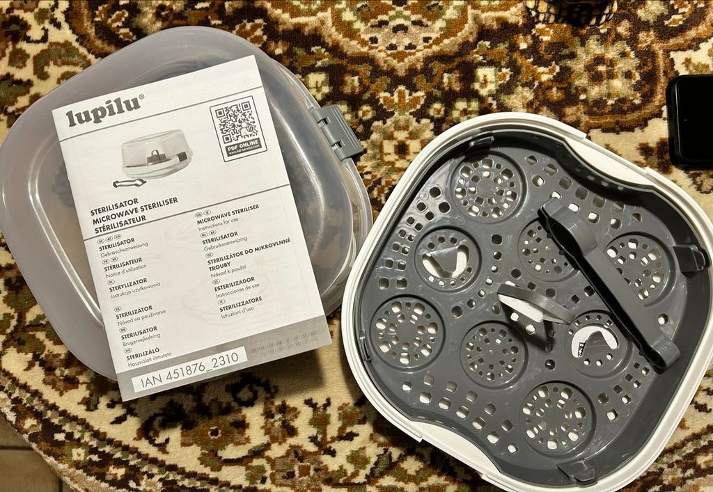 Lupili magnetron sterilisator, Ophalen of Verzenden, Zo goed als nieuw, Sterilisator