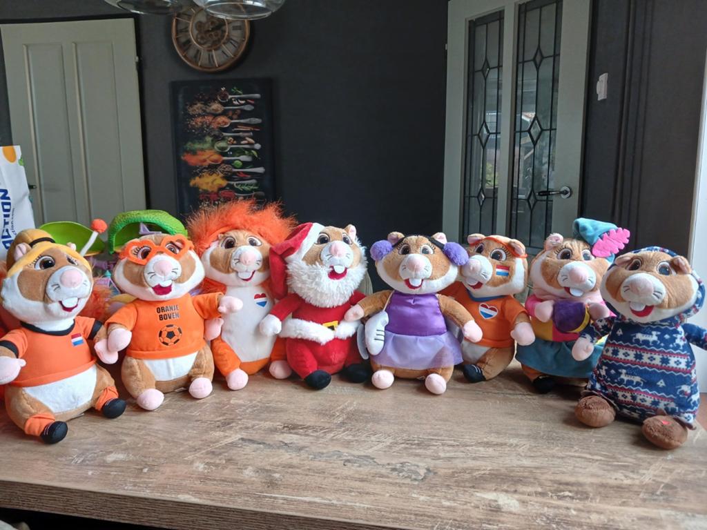 Acht AH hamsters, Verzamelen, Albert Heijn, Ophalen of Verzenden