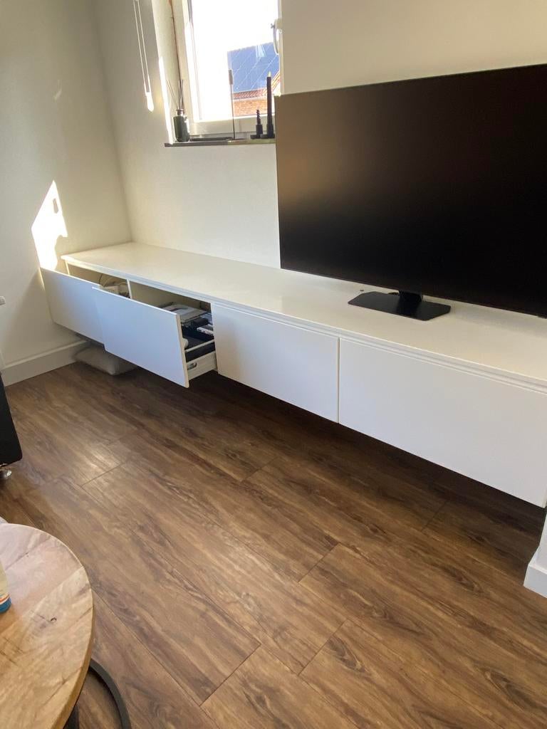 Zwevend tv meubel, Huis en Inrichting, Kasten | Televisiemeubels, Ophalen, Zo goed als nieuw, 25 tot 50 cm, Minder dan 100 cm