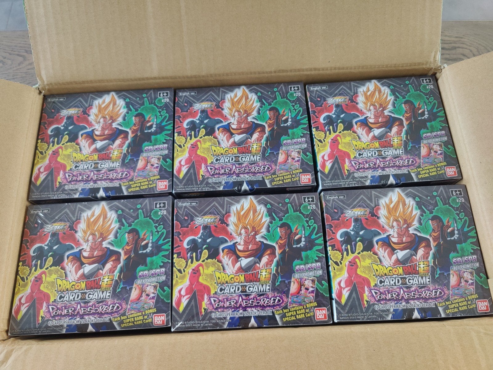 Dragonball Super Power Absorbed BT20 Booster Box Sealed !, Ophalen of Verzenden, Nieuw, Boosterbox, Foil