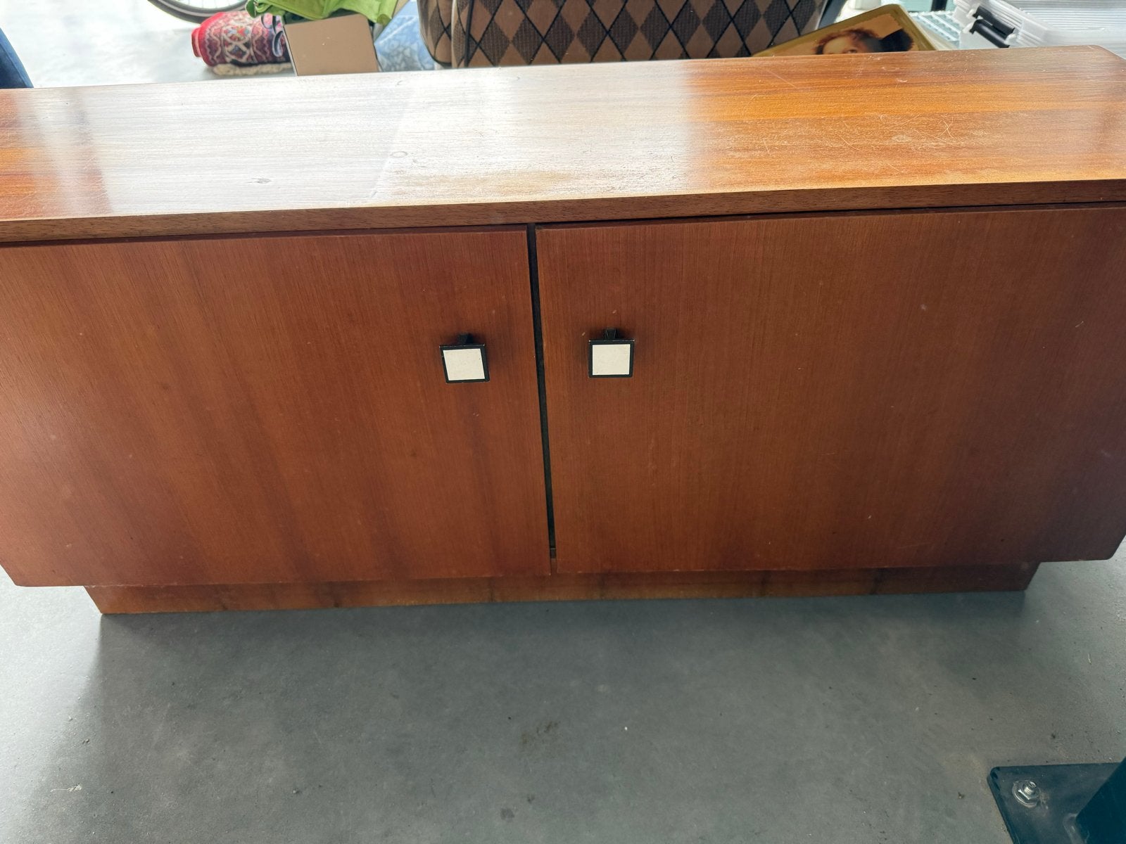 Vintage dressoir/kastje deens design 60-70 jaren, Huis en Inrichting, Ophalen, Gebruikt