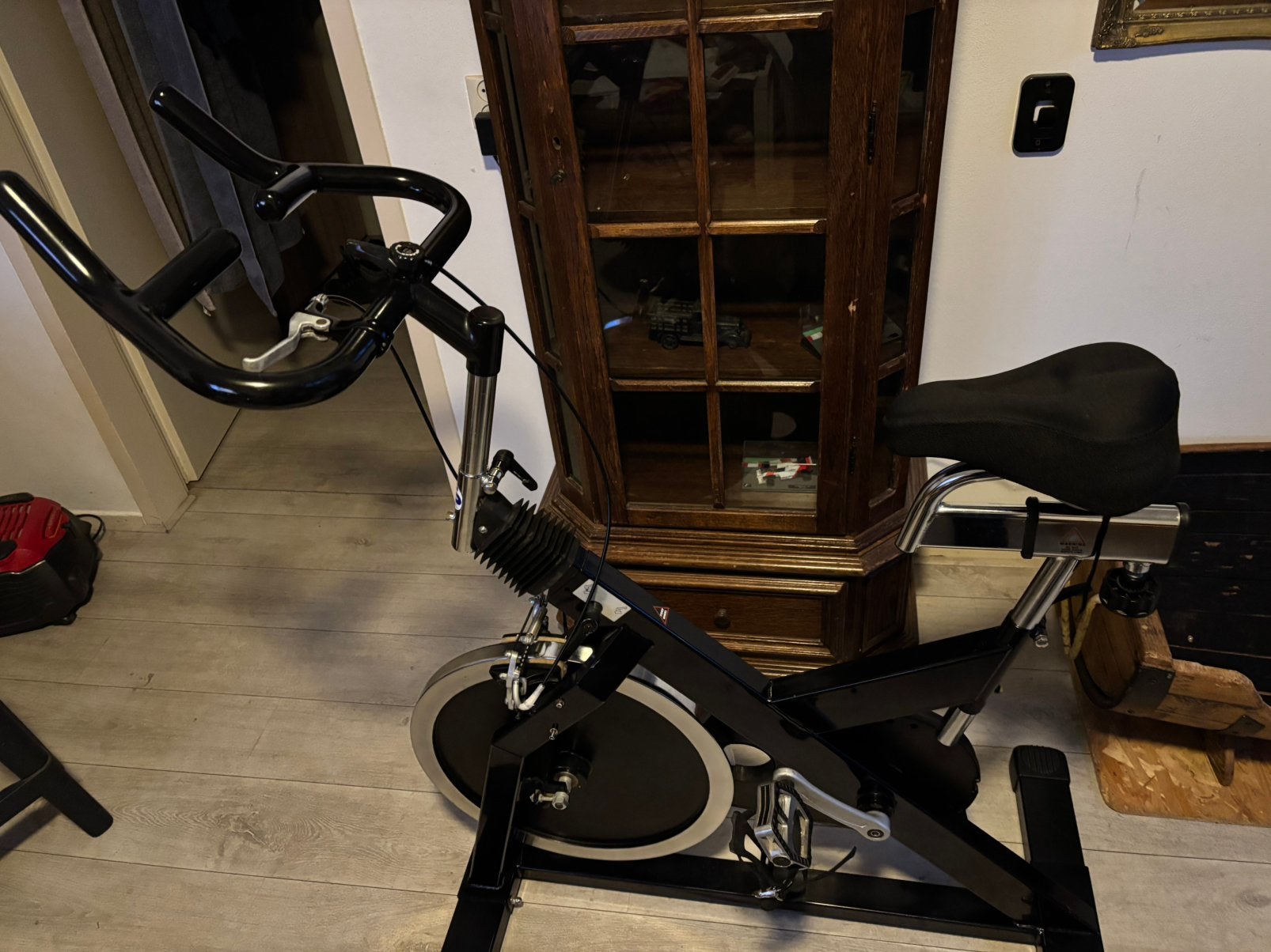Spinbike te koop €60,, Ophalen, Zo goed als nieuw, Spinningfiets
