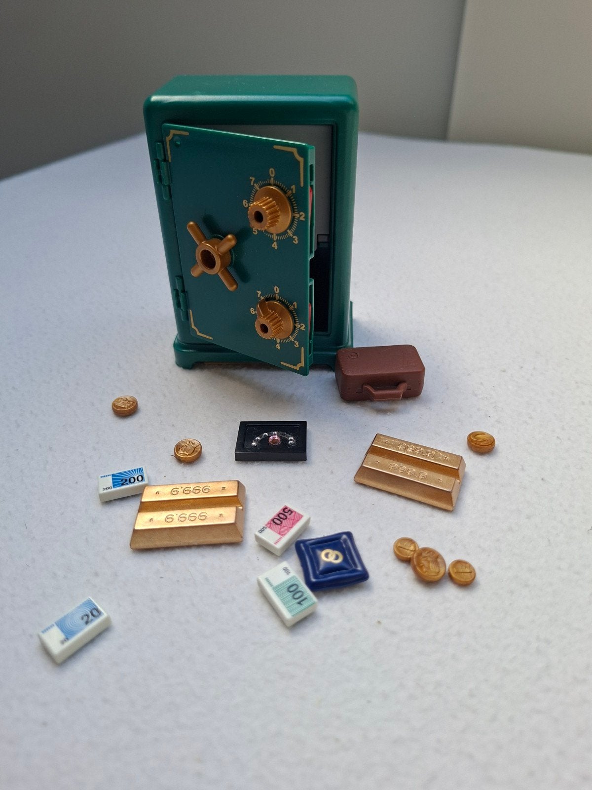 Playmobil Kluis met Goudstaven en Geld, Ophalen of Verzenden, Gebruikt, Jongen of Meisje