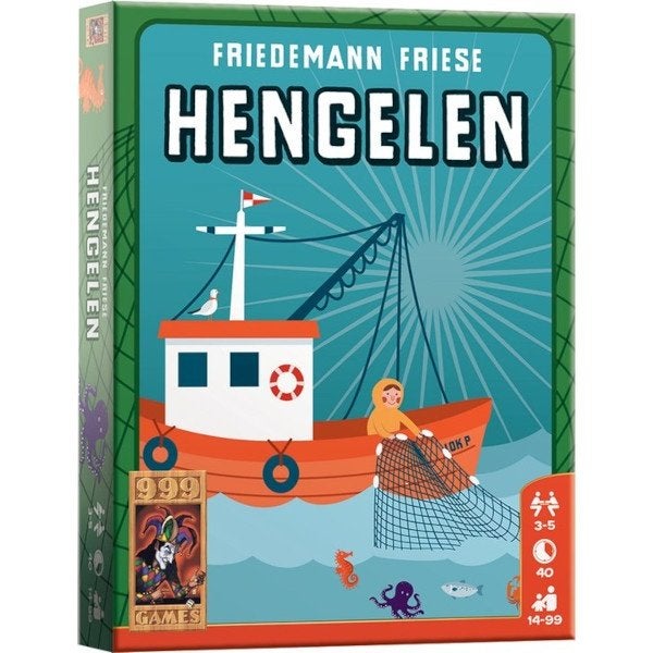 Hengelen 999 Games Kaartspel Nieuw, 999 Games, Nieuw, Ophalen of Verzenden, 999 Games