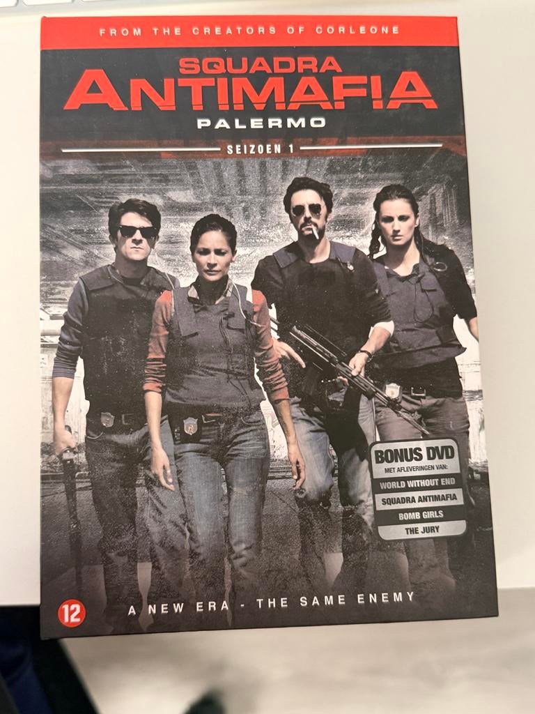 Squadra Antimafia Palermo - Seizoen 1 (DVD), Cd's en Dvd's, Dvd's | Tv en Series, Boxset, Ophalen of Verzenden, Zo goed als nieuw