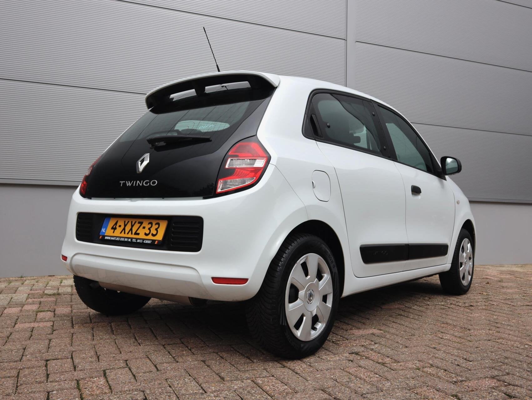 Renault Twingo 1.0 SCe Authentique NL-auto, Auto's, Gebruikt, 4 stoelen, Wit, Origineel Nederlands