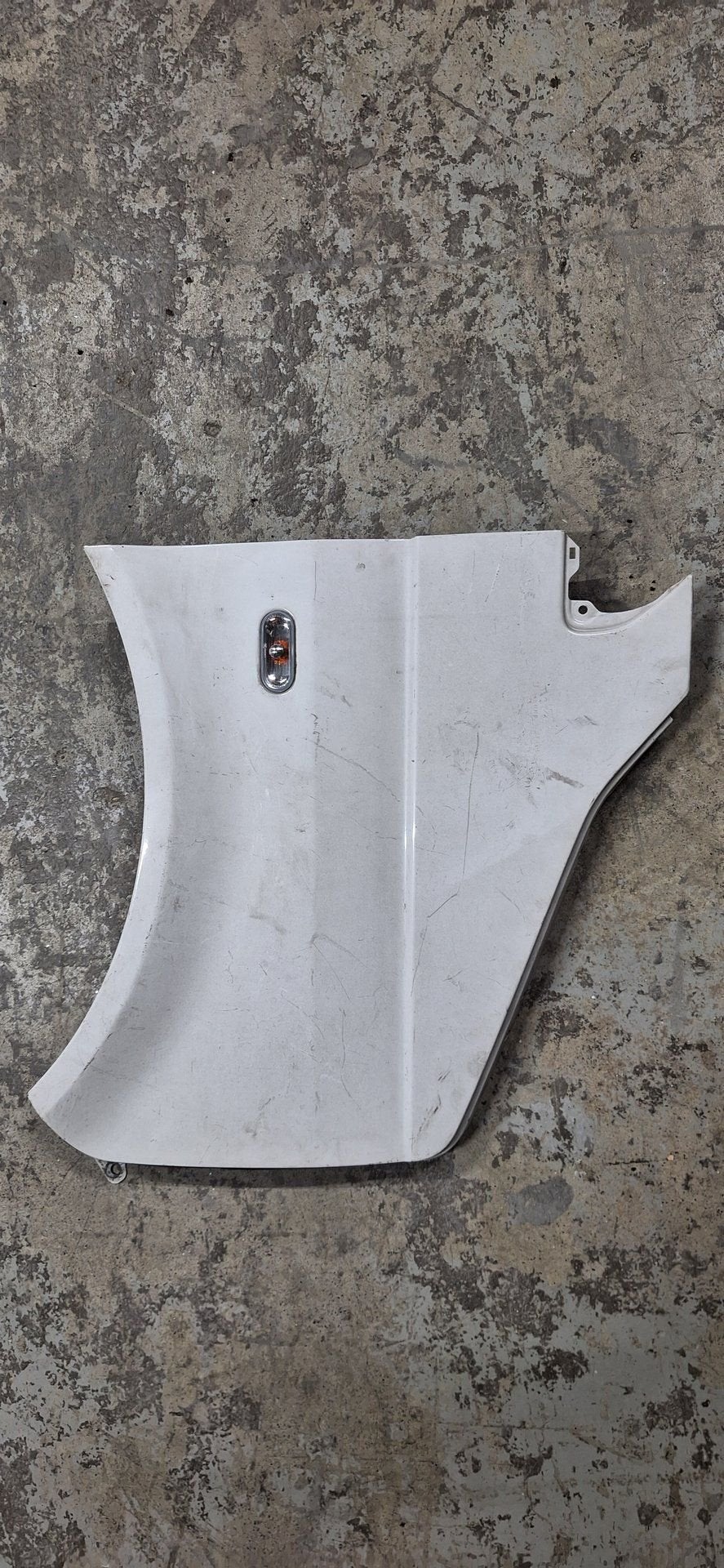 VW Transporter T5 Spatbord Rechts-voor 2015 Wit Origineel, Gebruikt, -, Volkswagen, -