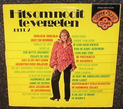Hits om nooit te vergeten deel 2 – Div. Art. 1972 LP2045, Cd's en Dvd's, Vinyl | Nederlandstalig, Gebruikt, Levenslied of Smartlap