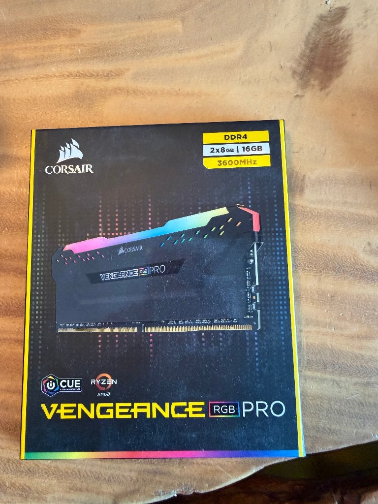 1x corsair vengeance rgb pro 12 x 8gb 3600 mhz ddr4 c18, DDR4, Ophalen of Verzenden, Zo goed als nieuw, Desktop