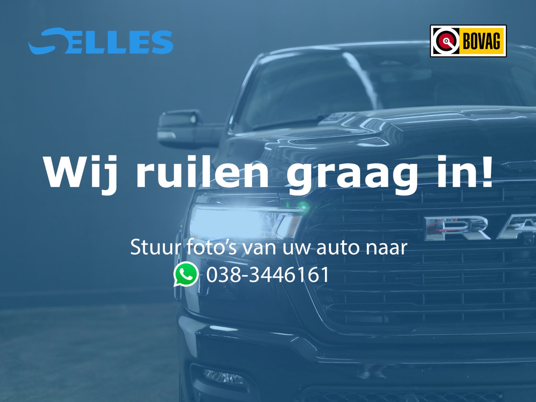 Dodge Ram 1500 2025 3.0L HURRICANE LARAMIE SPORT | BPM VRIJ, Auto's, Dodge, Automaat, Zwart, 2993 cc, Zwart