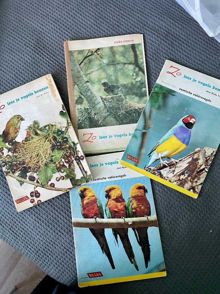 Rizla albums ‘Zo leer je vogels kennen’. (Verzamelen), Boeken, Prentenboeken en Plaatjesalbums, Ophalen of Verzenden, Gelezen