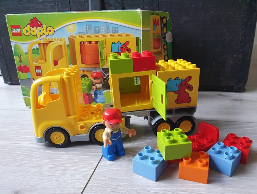 Duplo Vrachtwagen set 10601(2-5), Kinderen en Baby's, Speelgoed | Duplo en Lego, Compleet, Ophalen of Verzenden, Zo goed als nieuw