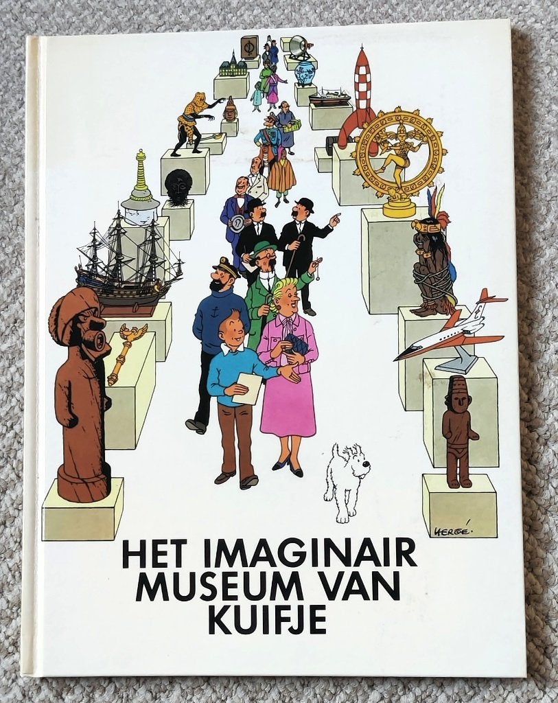 Het imaginair museum van Kuifje Hardcover 1979, Eén stripboek, Ophalen of Verzenden, Nieuw