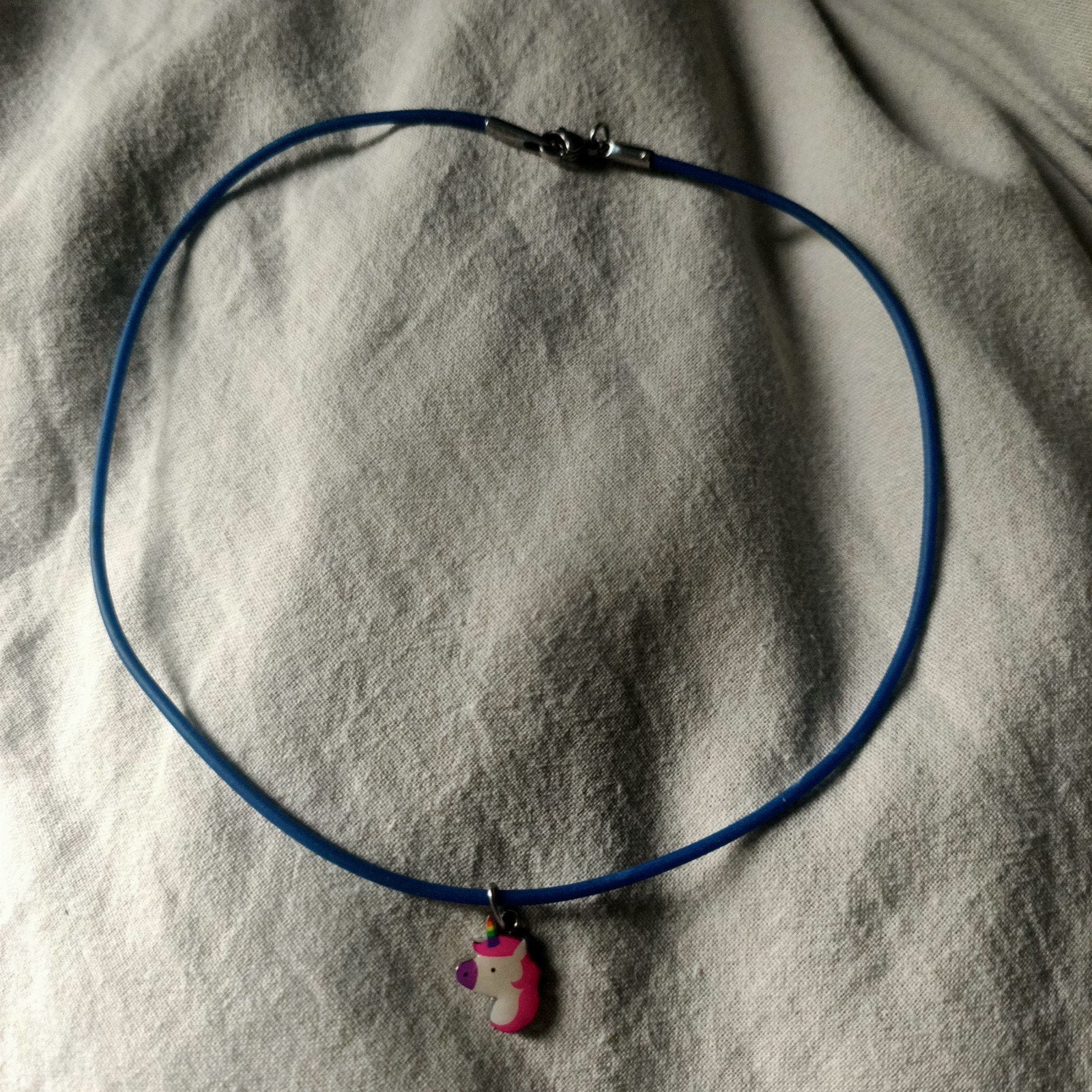 magnetische ketting eenhoorn Energetix, Blauw, Ophalen of Verzenden, Zo goed als nieuw, Overige materialen