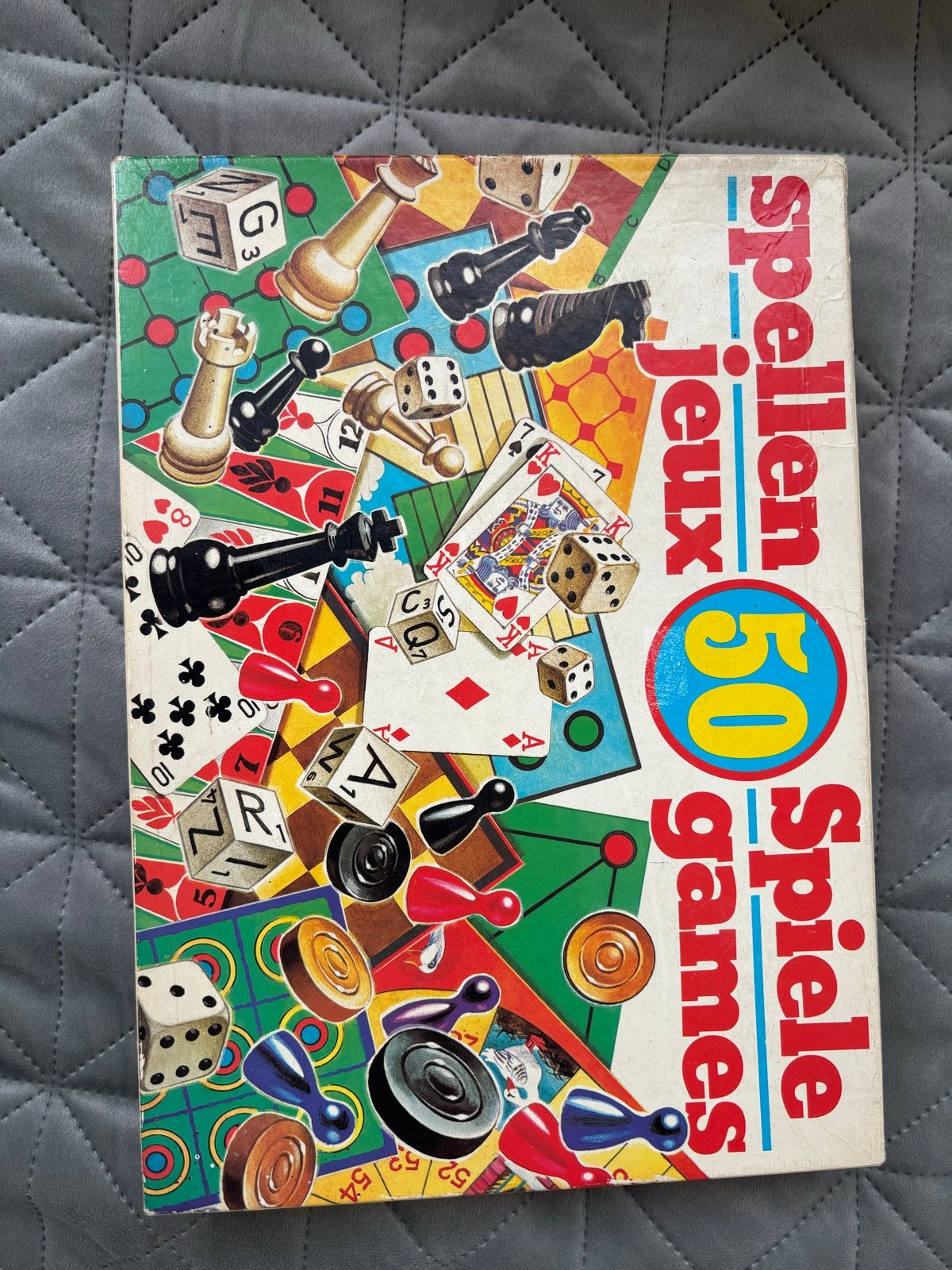 Spellenverzameling: Bord-, Kaart- & Dobbelspellen, Drie of vier spelers, Ophalen of Verzenden, Gebruikt
