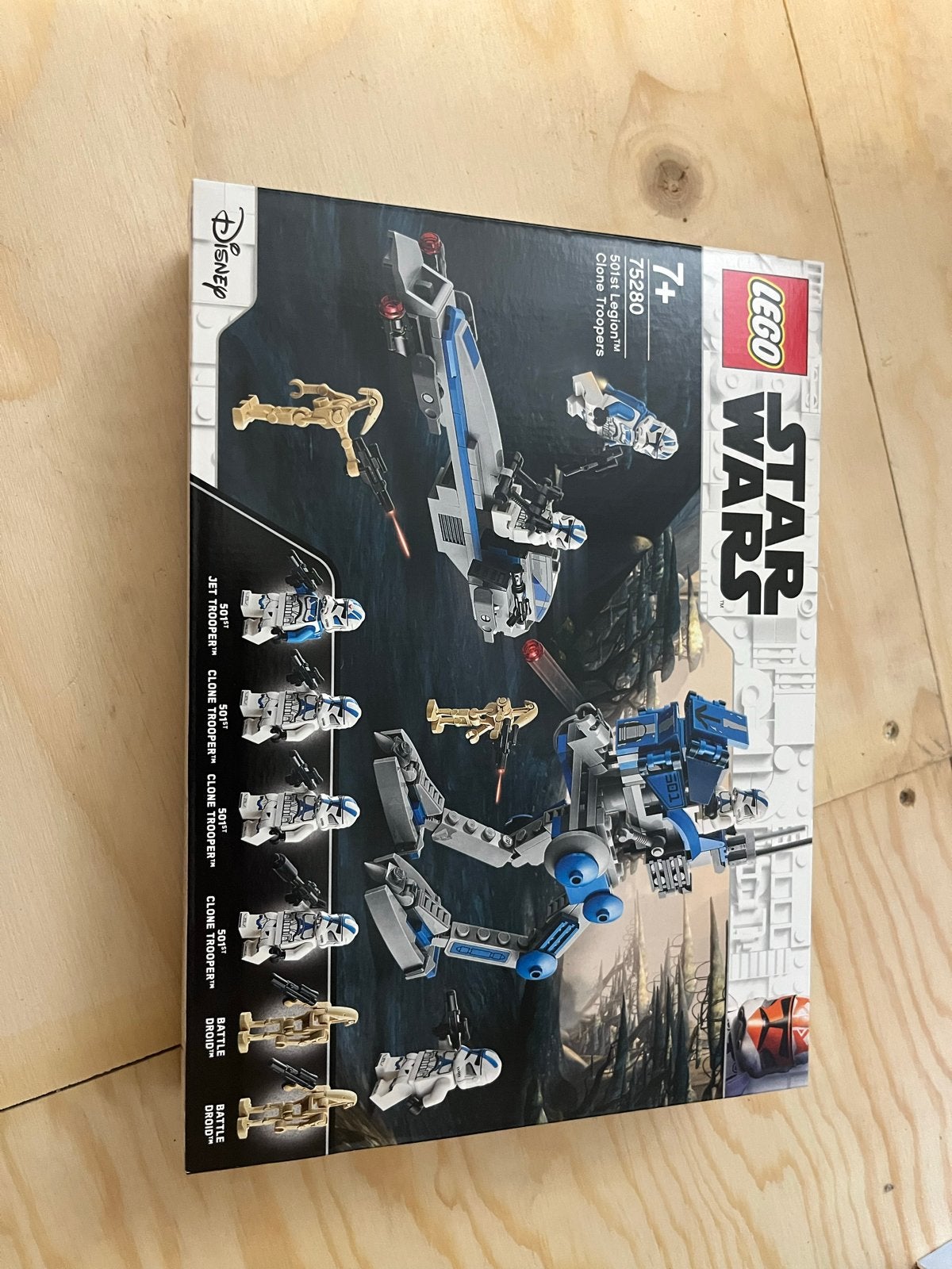 Nieuwe LEGO Star Wars 75280 501st Legion Clone Troopers, Star Wars, Lego, Nieuw, Ophalen of Verzenden