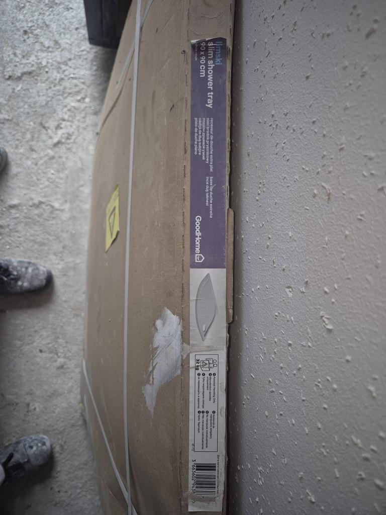 Goodhome douche bak 90x90 nieuw ok doos, 80 tot 120 cm, Nieuw, Glasplaat, 160 cm of meer