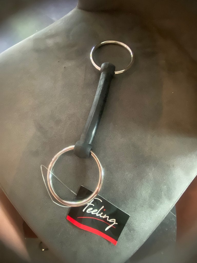 Pony bit, Dieren en Toebehoren, Paarden en Pony's | Hoofdstellen en Tuigage, Overige disciplines, Nieuw, Zwart, Bit