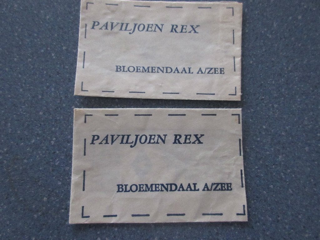 Bloemendaal aan Zee, paviljoen Rex, Verzenden, Nederland