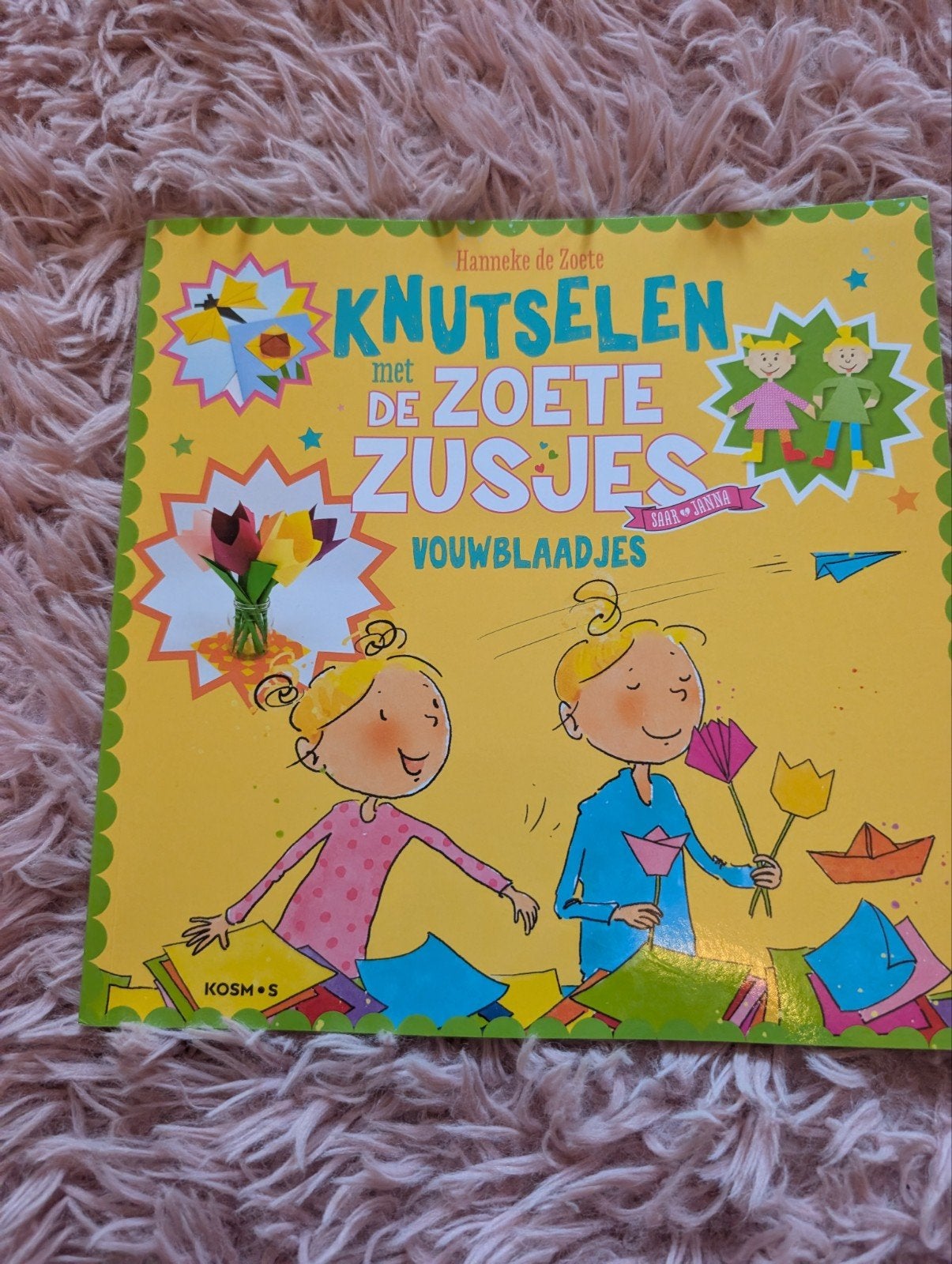 Knutselen met de Zoete Zusjes - Vouwblaadjes (Nieuw), Overige thema's, Nieuw, Ophalen of Verzenden, Papier of Karton
