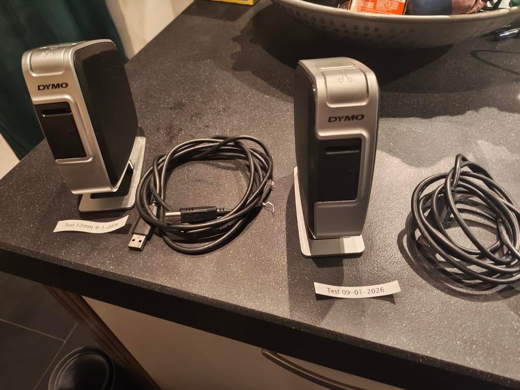 2 x dymo labelmanager, Ophalen of Verzenden, Zo goed als nieuw