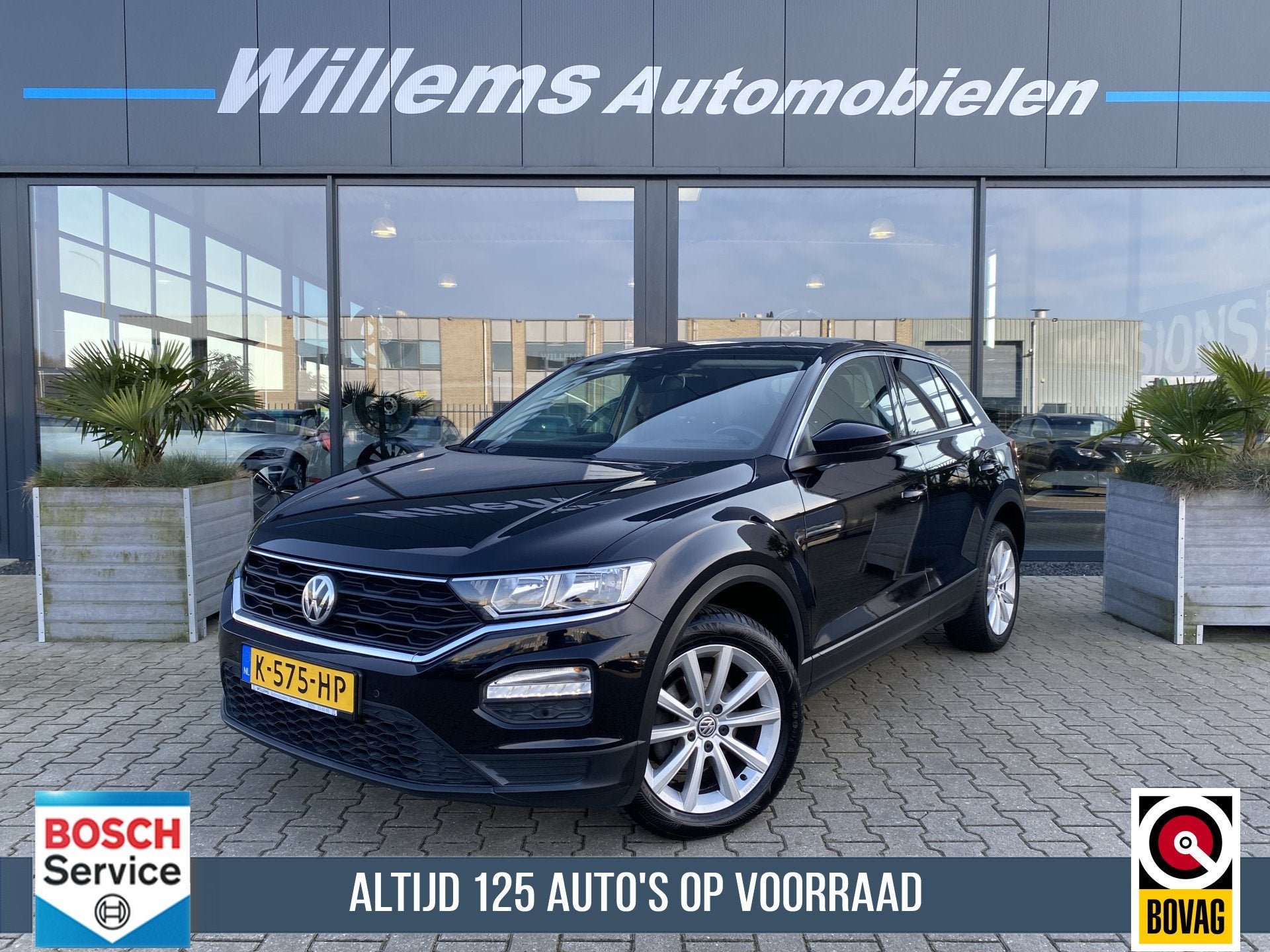 Volkswagen T-Roc 1.0 TSI Navigatie, Climate Control & Stoelv, Auto's, Volkswagen, Voorwielaandrijving, Stof, Gebruikt, Met garantie (alle)